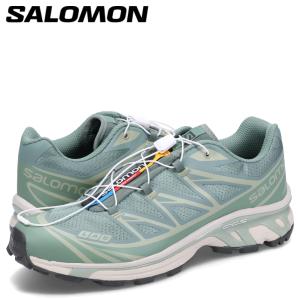 サロモン SALOMON XT-6 シューズ トレッキングシューズ スニーカー メンズ グリーン L47136400｜sneak