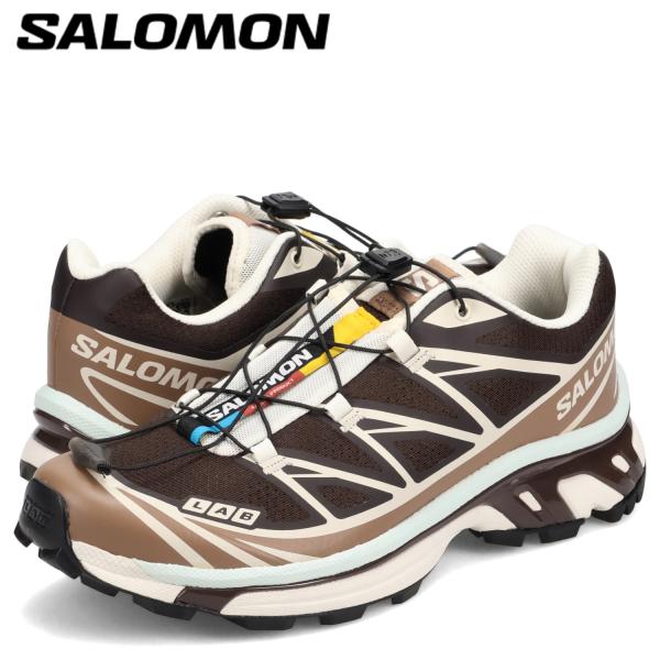 サロモン SALOMON スニーカー メンズ XT-6 ブラウン L49306600