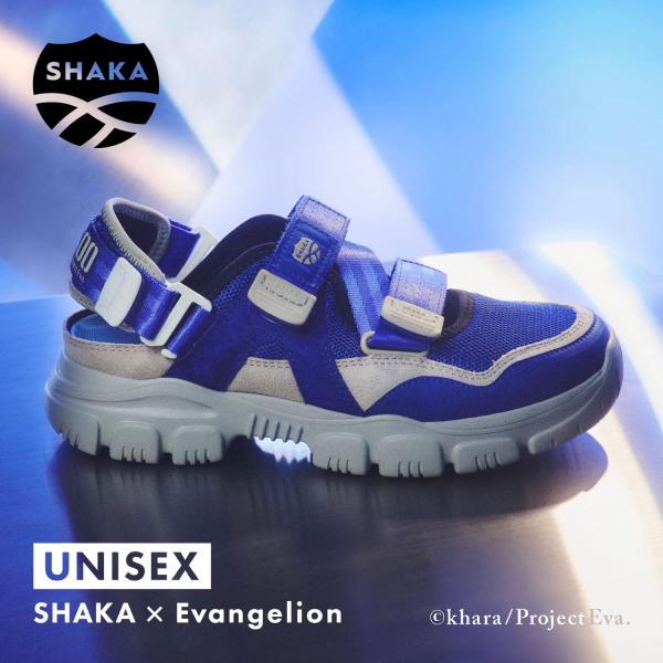 SHAKA シャカ スニーカー サンダル スポーツサンダル メンズ 新世紀エヴァンゲリオン コラボ ...