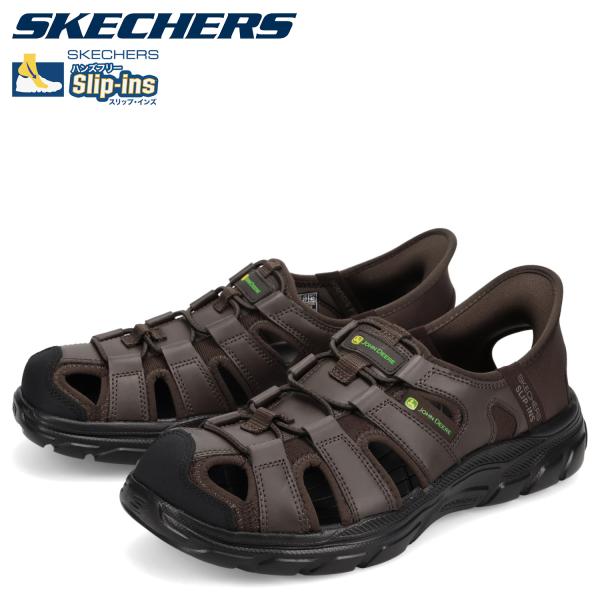 スケッチャーズ SKECHERS スリップインズ ジョンディア リラックスドフィット リヴォルテッド...