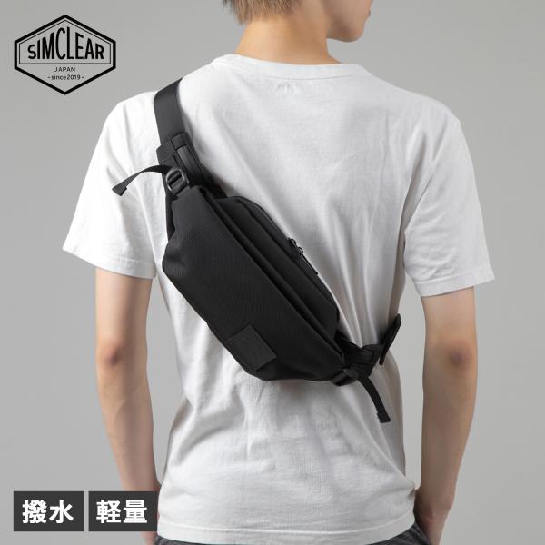 シムクリア SIMCLEAR ウエストバッグ ボディバッグ スリング ランナー メンズ レディース ...