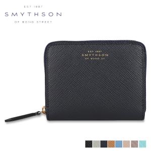 スマイソン SMYTHSON 財布 コインケース 小銭入れ パナマ レザー ジップパース レディース 本革 ラウンドファスナー｜sneak