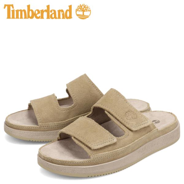 ティンバーランド Timberland サンダル スライドサンダル メンズ 本革 CASCO COV...