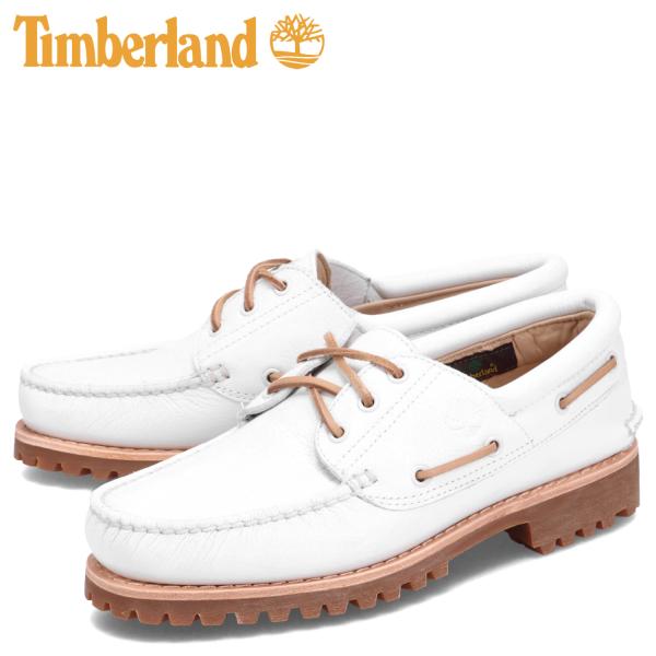 ティンバーランド Timberland デッキシューズ モカシン オーセンティック 3アイレット ス...