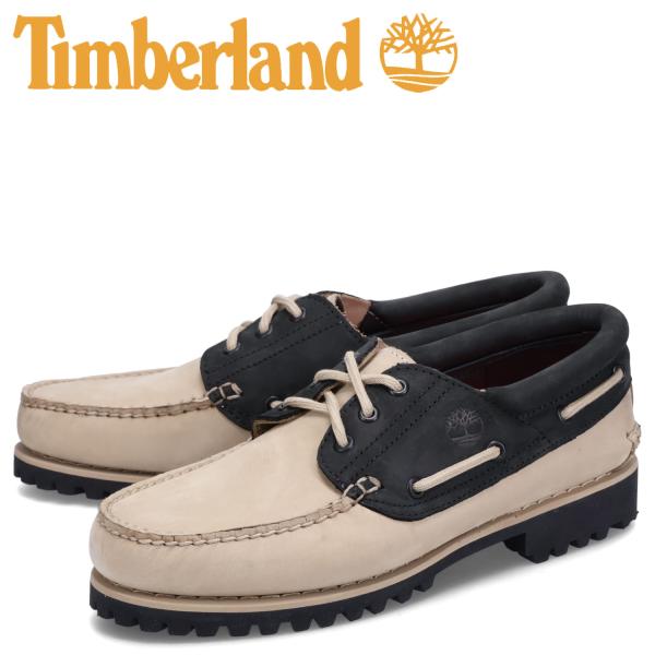 ティンバーランド Timberland デッキシューズ モカシン オーセンティック 3アイレット ク...