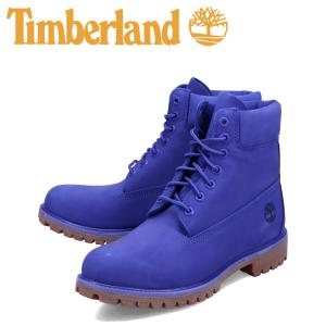 ティンバーランド Timberland ブーツ 6インチ プレミアム メンズ 6IN PREMIUM BOOTS ブルー A5VE9｜sneak