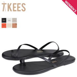 TKEES（ティキーズ） サンダル 編み上げ ジョーレザー レディース JO