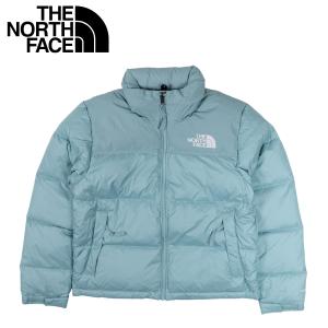 ノースフェイス THE NORTH FACE ダウン ジャケット アウター ヌプシ 1996 レトロ レディース 防寒 1996 RETRO NUPTSE JACKET ブルー NF0A3XEO｜sneak