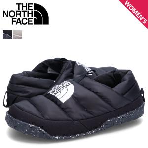 ノースフェイス THE NORTH FACE サンダル ミュール スリッポン ヌプシ レディース W NUPTSE MULE 6 ブラック ホワイト 黒 白 NF0A5G2B