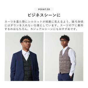 TAION タイオン インナーダウン ベスト ...の詳細画像4