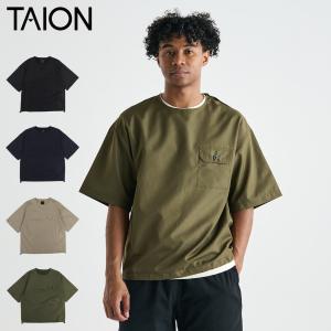 TAION タイオン Tシャツ ノンダウン ミリタリー ハーフ スリーブ カットソー メンズ 半袖 NON DOWN MILITARY HALF SLEEVE CUT SEW TAION-CS02NDML-1｜スニークオンラインショップ