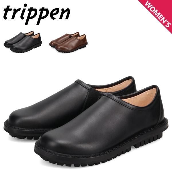 trippen トリッペン スリッポン レザーシューズ イェン レディース 本革 YEN-BOX25...