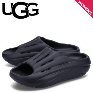 UGG アグ サンダル フォームオー スライド レディース 厚底 FOAMO SLIDE ブラック 黒 1136880｜sneak