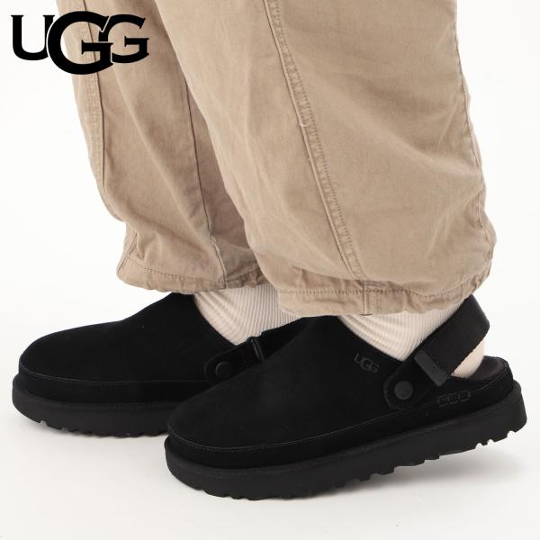 UGG アグ クロッグサンダル ゴールデンスター レディース GOLDENSTAR CLOG ブラッ...