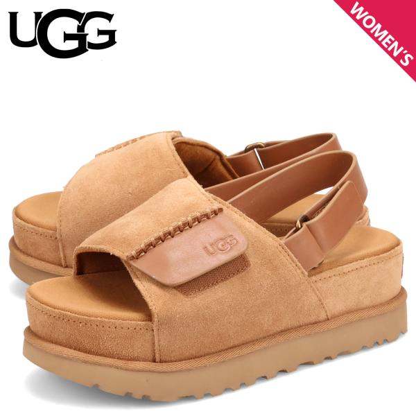 UGG サンダル ストラップサンダル ゴールデンスター ハイ スリングバック レディース 厚底 軽量...