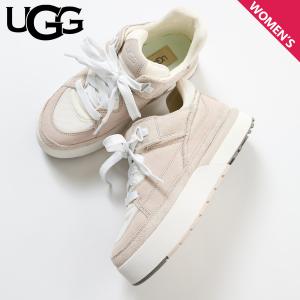 UGG アグ スニーカー ゴールデンクッシュ レディース 厚底 W GOLDENCUSH クリーム 1152719｜スニークオンラインショップ