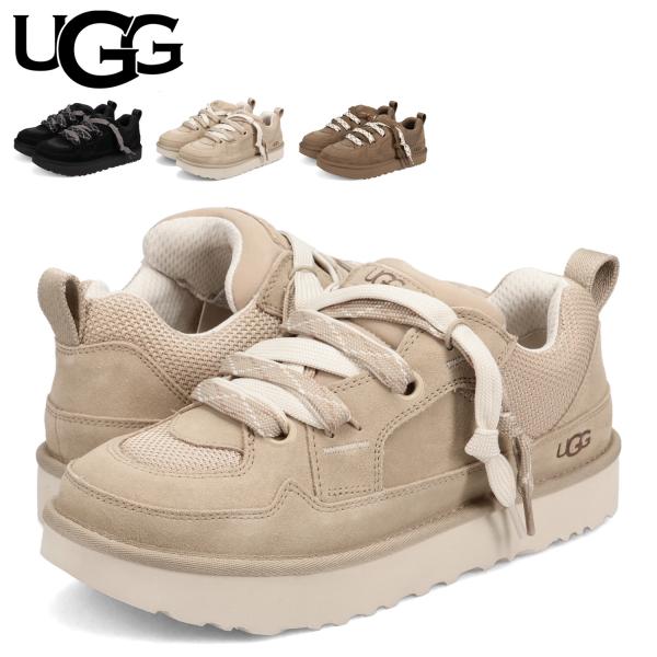 UGG アグ スニーカー ロー ローメル メンズ LO LOWMEL ブラック ベージュ ブラウン ...