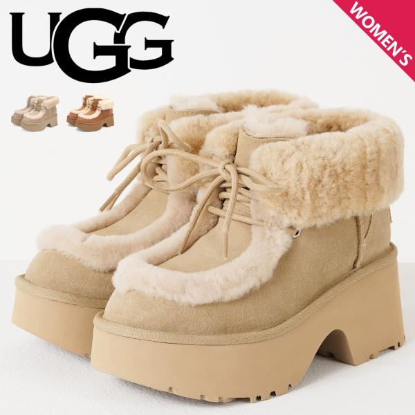 UGG アグ ブーツ ムートンブーツ エスミー レース アップ レディース 厚底 ESMEE LAC...