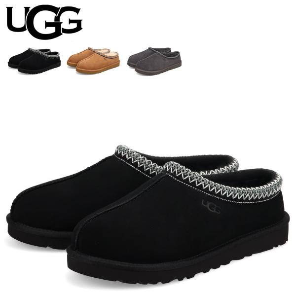 UGG アグ スリッポン スリッパ タスマン II メンズ 超軽量 TASMAN II ブラック ブ...