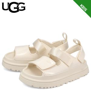 UGG アグ サンダル ストラップサンダル ゴールデングロウグロッシースパークルズ ベビー キッズ K GOLDENGLOW GLOSSY SPARKLES ベージュ 1178750K