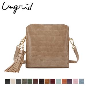 Ungrid アングリッド バッグ ショルダーバッグ レディース MAD CROCO BIG TASSEL BAG UNG-51950｜sneak