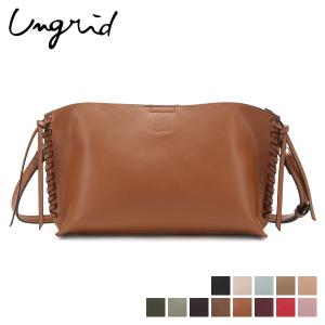 Ungrid アングリッド バッグ ショルダーバッグ レディース SMOOTH MINI POCHETTE UNG-51970