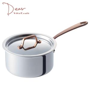 Vita Craft（ビタクラフト） Dear ディア 片手鍋14cm No.3952 全面3層