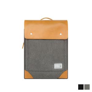 VENQUE ヴェンク リュック バッグ バックパック メンズ レディース 24L FLATSQUARE ブラック グレー 黒