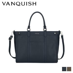 ヴァンキッシュ VANQUISH バッグ トートバッグ ショルダーバッグ メンズ 2WAY TOTE BAG ネイビー ブラウン VQM-41510｜sneak