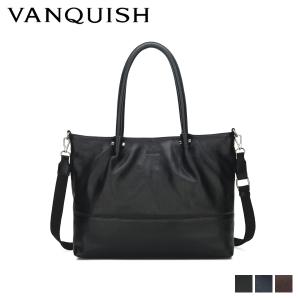 ヴァンキッシュ VANQUISH バッグ トートバッグ ショルダーバッグ メンズ 2WAY TOTE BAG ブラック ネイビー ブラウン 黒 VQM-41950｜sneak