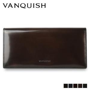 ヴァンキッシュ VANQUISH 財布 長財布 メンズ 本革 LONG WALLET グレー ネイビー ブラウン ワイン グリーン VQM-43190｜sneak