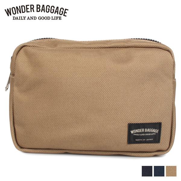 ワンダーバゲージ WONDER BAGGAGE ポーチ 小物入れ メンズ レディース 1.7L AC...