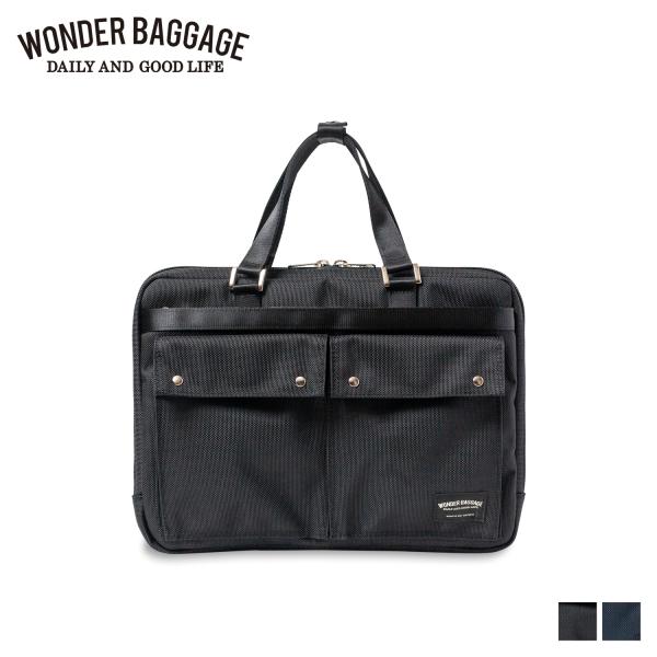 ワンダーバゲージ WONDER BAGGAGE ビジネスバッグ ブリーフケース ショルダーバッグ メ...
