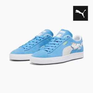 プーマ スウェード リップンディップ PUMA SUEDE RIPNDIP 393537-01 メンズ スニーカー 水色 スエード｜sneaker-bouz