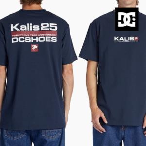 ディーシーシューズ ジョシュ・カリス Tシャツ DC SHOES KALIS 25 SS S DST234004 BYJ0 メンズ 半袖Tシャツ ロゴ ネイビー スケート スケーター｜sneaker-bouz