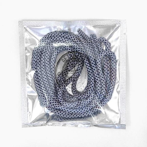 毎日発送 GETABACO ROPE LACES NAVY[ゲタバコ ロープレース 5mm/120c...