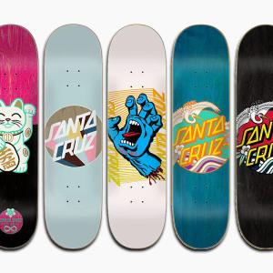 美品 SANTA CRUZ スケートボードデッキ 8.5 スクリーミングハンド SANTA CRUZ サンタクルーズ スケボー デッキ スクリーミング
