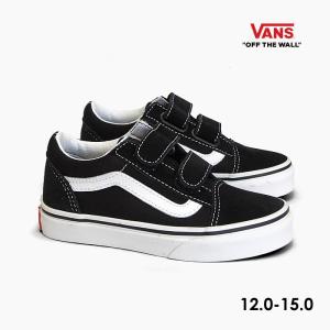 バンズ オールドスクール ベルクロ ブラック VANS OLD SKOOL V VANS バンズ スニーカー OLD SKOOL V BLACK TRWHT VN0A3D29OIU