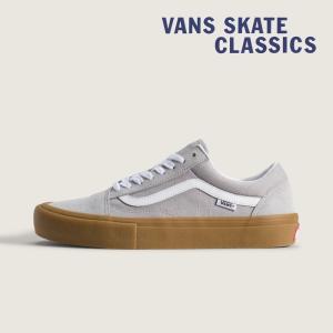 バンズ スケートオールドスクール VANS SKATE OLD SKOOL VN000EDNBH9 メンズ ヴァンズ スニーカー スエード グレー ガムソール USA企画 プロ PRO SKATEBOARDING