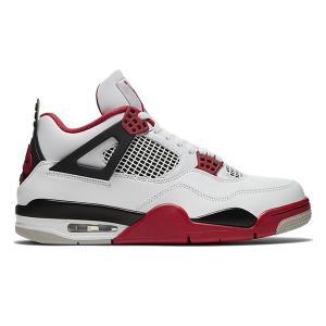 white and black jordan 4