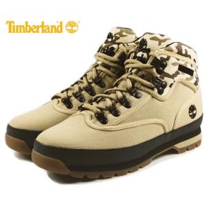 20%OFF ティンバーランド Timberland ユーロハイカー ミッド ファブリック バインディング タン/カモ TB0A137B