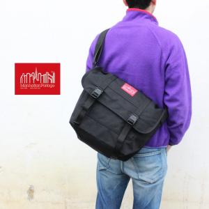 定番 マンハッタンポーテージ Manhattan Portage バッグ ナイロン メッセンジャー バッグ (MD) NY MESSENGER BAG (MD) ブラック 1606 BLK｜sneaker-soko