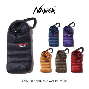 ナンガ NANGA アクセサリー ミニスリーピングバッグ 携帯ケース Mini sleeping bag phone case N1Sc｜sneaker-soko