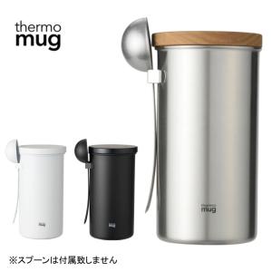 サーモマグ thermo mug ツバメ コーヒー キャニスター L TSUBAME COFFEE CANISTER L ホワイト ブラック シルバー T-CCL21｜sneaker-soko