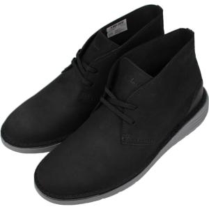 交換送料片道無料 クラークス シューズ ブランツ ミッド Brahnz Mid ブラックヌバック 26169112｜sneaker-soko