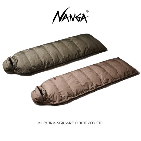 ナンガ NANGA 寝袋 オーロラスクエアフット600STD AURORA SQUARE FOOT ...