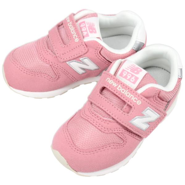 交換送料片道無料 子供 ニューバランス New balance スニーカー IZ996 ピンク XD...