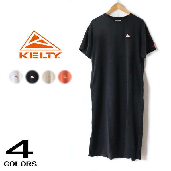 交換送料片道無料 KELTY ケルティ レディース ウェア ミニロゴ S/S Tシャツワンピース K...