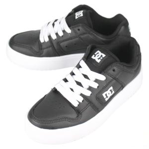 交換送料片道無料 ディーシーシューズ DC SHOES スニーカー ウィメンズ マンテカ フォー プラットフォーム MANTECA 4 PLATFORM ブラック/ホワイト DW231005 BKW｜sneaker-soko