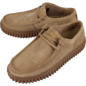 交換送料片道無料 クラークス Clarks トーヒル ローTorhill Lo ダークサンドスエード 26173471｜sneaker-soko